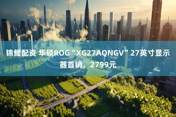 锦鲤配资 华硕ROG“XG27AQNGV”27英寸显示器首销，2799元